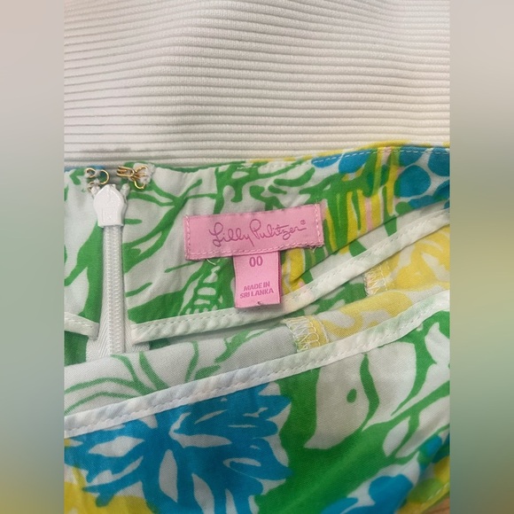 Lilly Pulitzer Folly Skort Hibiscus Stroll Print Size 00 - Picture 12 of 12